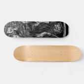 luierskateboard/ zwart/grijs persoonlijk skateboard (Horizontaal)