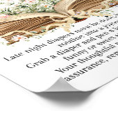 Luierspeld Spel Nieuw Hoofdstuk Boek Thema Wildflo Poster (Hoek)