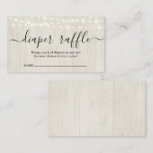 Luierspoel Invoegen voor Baby shower Informatiekaartje (Voorkant / Achterkant)