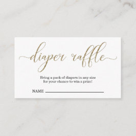 Luierspoel Invoegen voor Baby shower Informatiekaartje