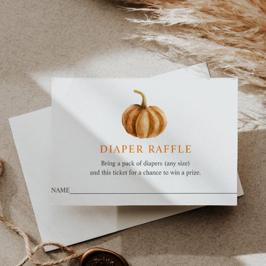 Luierspoelkaartje voor Baby shower Informatiekaartje