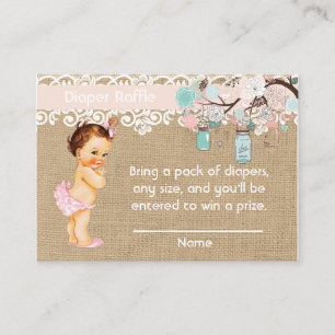 Luierspoeltoevoeging met  Baby Informatiekaartje