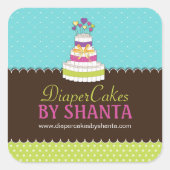 Luiertaart Stickers (Voorkant)