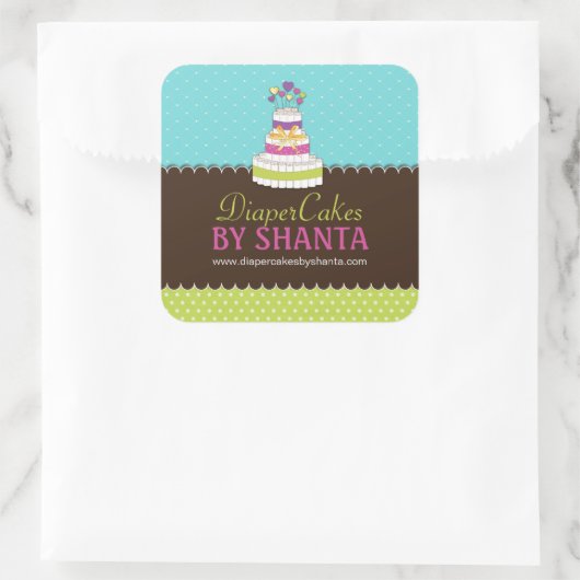 Luiertaart Stickers (Tas)