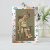 luiertijd bedankkaart (Staand voorkant)