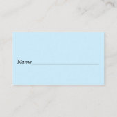 Luiervalgat in één Baby shower Informatiekaartje (Achterkant)