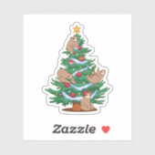 LUIFELS KERSTBOOM STICKER (Vel)