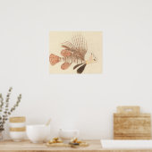 Luigi Balugani - Lionfish Poster (Keuken)