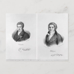 Luigi Cherubini en Nicolas Marie Dalayrac Briefkaart