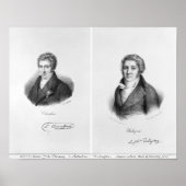 Luigi Cherubini en Nicolas Marie Dalayrac Poster (Voorkant)