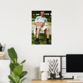 Luigi Ganna Milan winnaar eerste Giro d'Italia 190 Poster (Thuiskantoor)