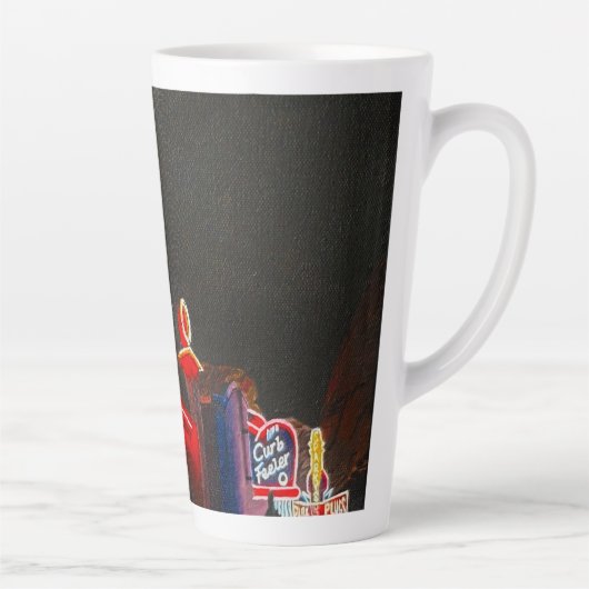 Luigi's Tires Latte Mok (Rechts)