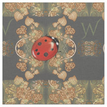 luike luizen en wijnstokken met een monogram