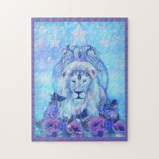 Luiken en vlinders van Renee Lavoie Legpuzzel (Verticaal)