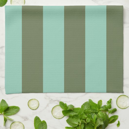 Luiken & Pear Stripe Patroon Theedoek (Gevouwen)