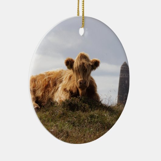 Luingkoe op het eiland Islay, Schotland Keramisch Ornament (Rechts)