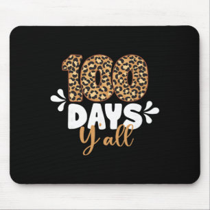 Luipaard 100 dagen jullie fijne 100e schooldag S Muismat