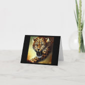 Luipaard (10) Wilde kat Kaart (Voorkant)