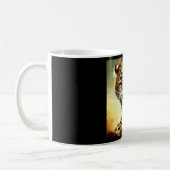 Luipaard (10) Wilde kat Koffiemok (Links)