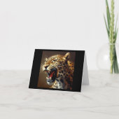 Luipaard (5) Wilde kat Kaart (Voorkant)