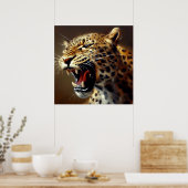 Luipaard (5) Wilde kat Poster (Keuken)