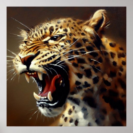 Luipaard (5) Wilde kat Poster (Voorkant)