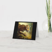 Luipaard (7) Wilde kat Kaart (Voorkant)