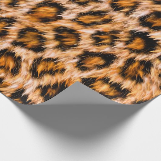 Luipaard Abstract Cadeaupapier (Hoek)