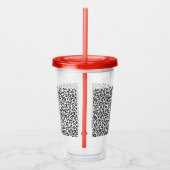 Luipaard! Acryl Drinkbeker (Rechts)