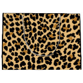 Luipaard afdrukken Aangepast, fijne feestdag cadea Groot Cadeauzakje (Achterkant)