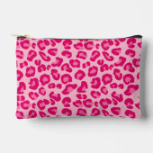 Luipaard afdrukken in pastel roze, hot roze en Fuc Etui (Voorkant)