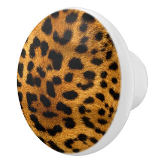 Luipaard afdrukken/keramische knop