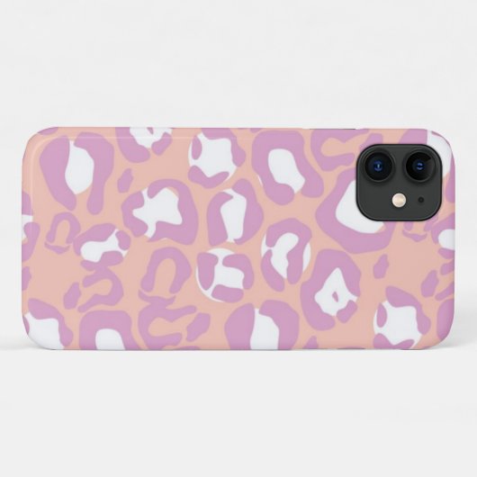 Luipaard afdrukken, luipaarden, roze luipaard Case-Mate iPhone case (Achterkant (horizontaal))