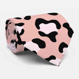 Luipaard afdrukken, luipaarden, roze luipaard stropdas