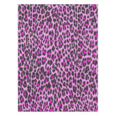 Luipaard afdrukken, luipaarden, roze luipaard tafelkleed (Voorkant)