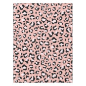 Luipaard afdrukken, luipaarden, roze luipaard tafelkleed (Voorkant)