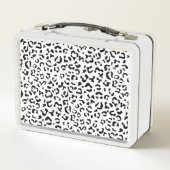 Luipaard afdrukken, luipaarden, zwart-wit (Achterkant)