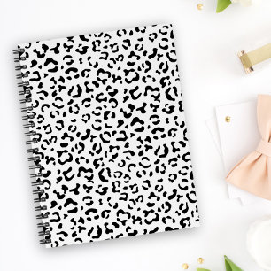 Luipaard afdrukken, luipaarden, zwart-wit planner