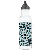 Luipaard afdrukken, luipspuiten, blauwe luipaard waterfles (Rechts)