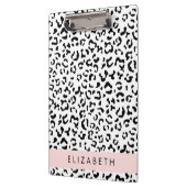 Luipaard afdrukken, spuiten, zwart en wit, Jouw na Klembord (Links)