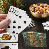 Luipaard Afrikaans bosland POPCUT Pokerkaarten (Insitu)