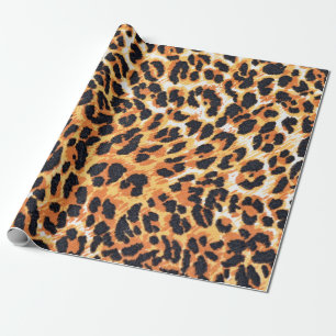 luipaard als achtergrondse luipaard, patroon, druk cadeaupapier