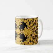 Luipaard Barok, dierenprint Koffiemok (Voorkant rechts)