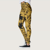 Luipaard Barok,  dierenprint Leggings (Links)