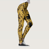 Luipaard Barok,  dierenprint Leggings (Rechts)