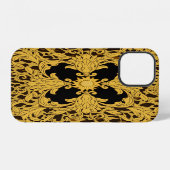 Luipaard Barok, Sierlijk Dierprint iPhone Hoesje (Achterkant horizontaal)