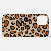 Luipaard bont ontwerp, naadloos patroon. Case-Mate iPhone case (Achterkant (horizontaal))