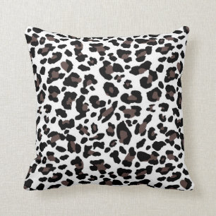 Luipaard bont print, wilde dieren grote katten, di kussen