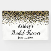 Luipaard Bruidsfeest Fotohokje Prop Fotohokje Spandoek (Horizontaal)