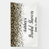 Luipaard Bruidsfeest Fotohokje Prop Fotohokje Spandoek (Verticaal)